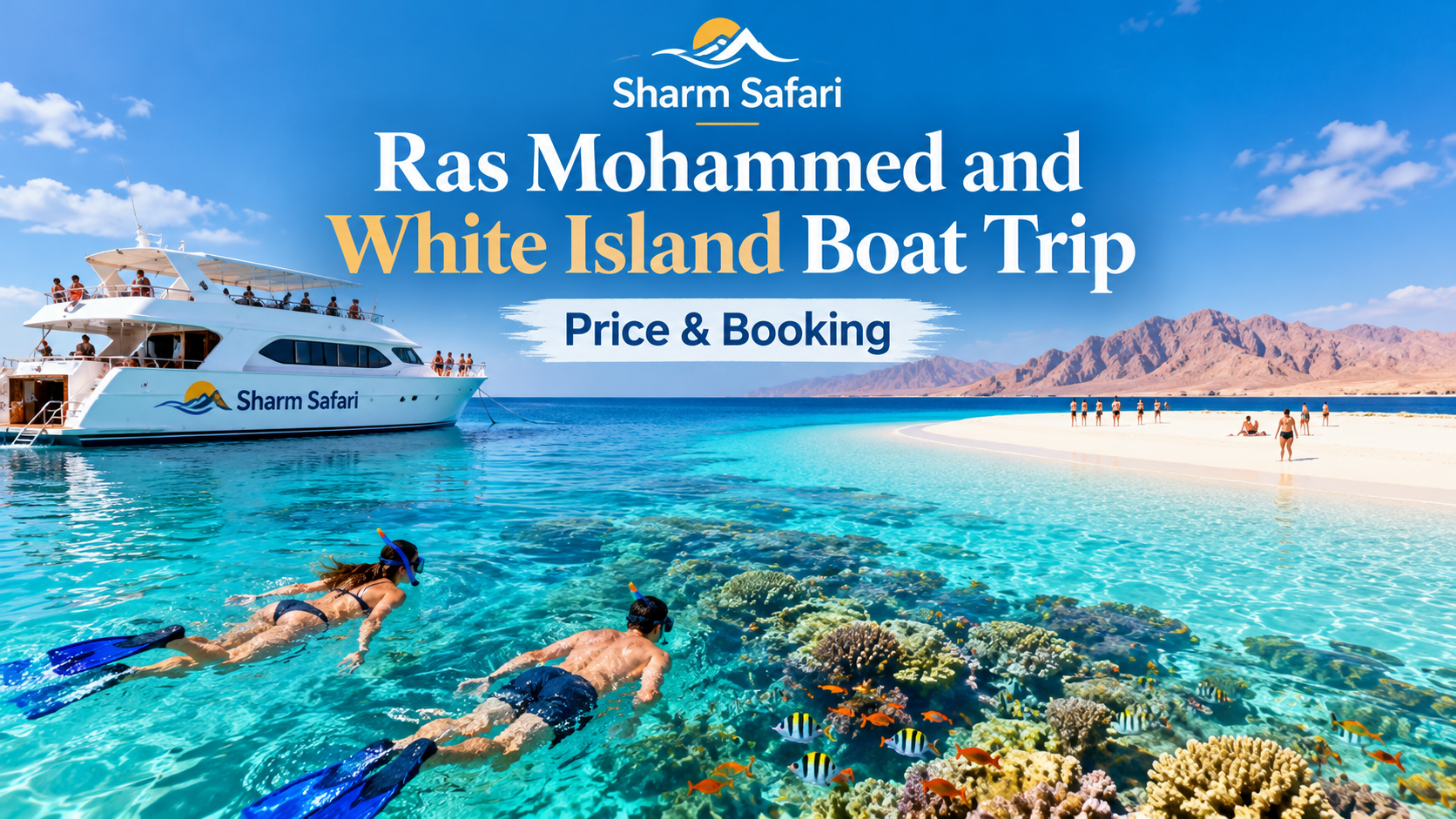 Ras Mohammed and White Island Boat Trip