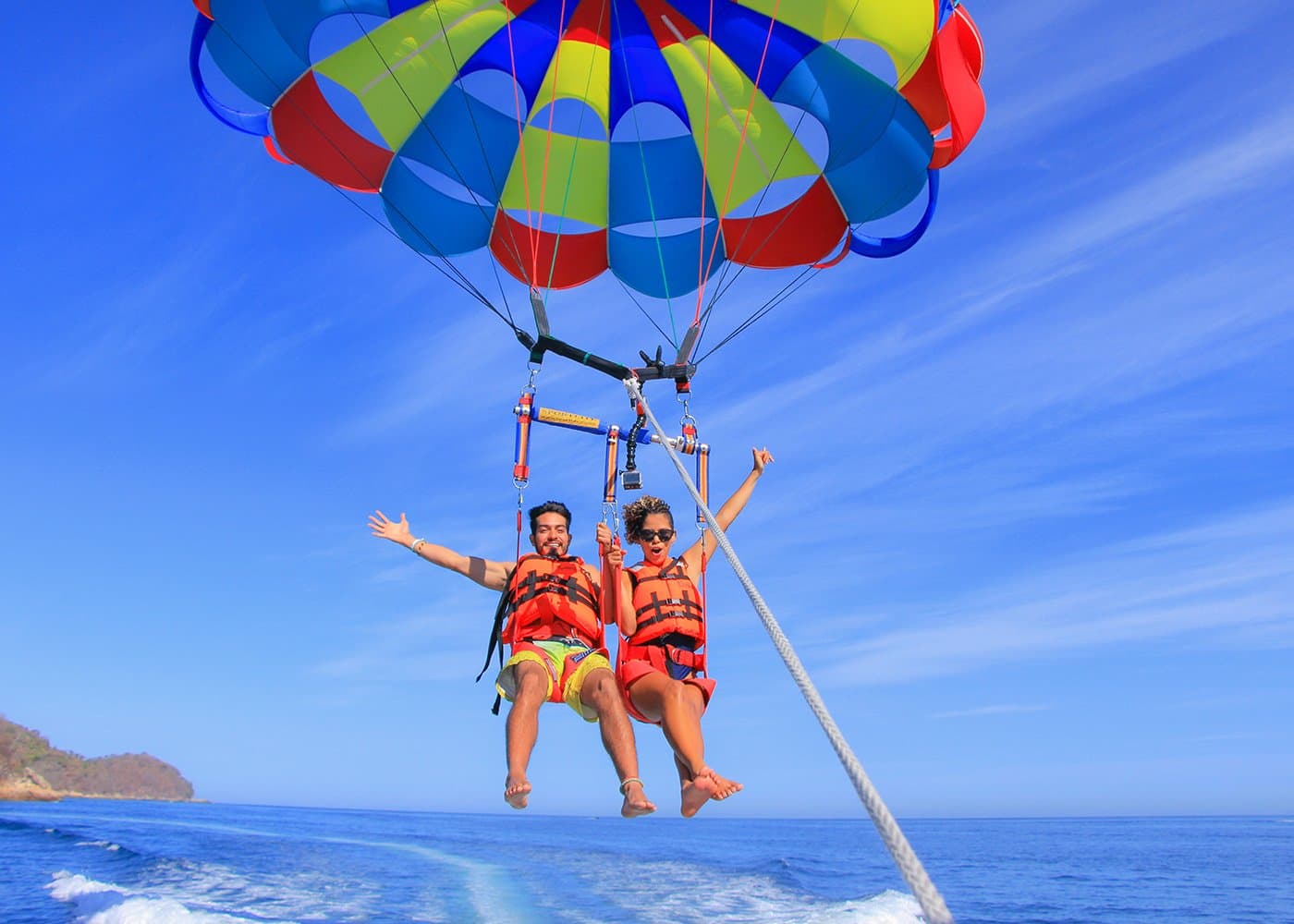 Parasailing from Sharm El Sheikh